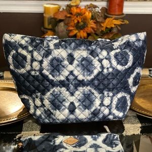 Mzwallace blue tie-dye medium tote